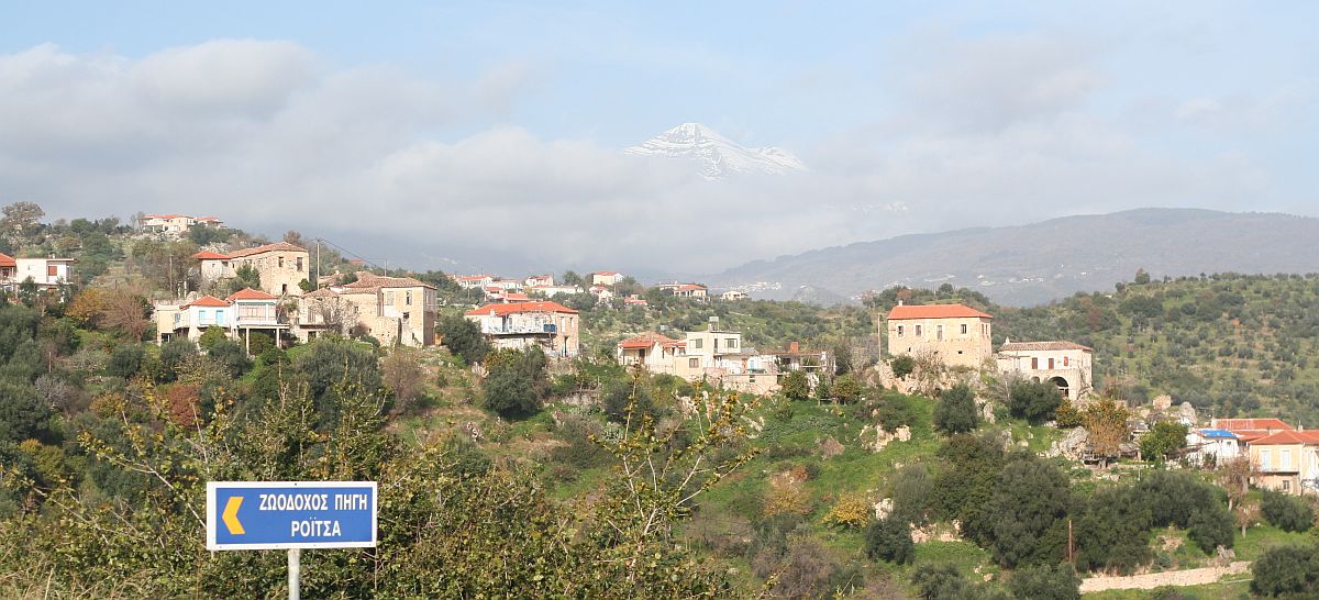 wie steht es in Zeiten des Klimawandels um den Olivenanbau in der Mani?